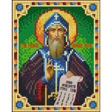 Ткань для вышивания бисером Святой Кирилл, 13x16, Каролинка