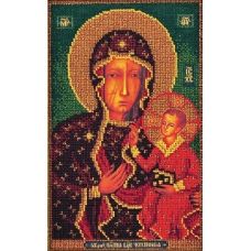Набор для вышивания бисером Ченстоховская Богородица, 17x27, Кроше