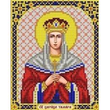 Ткань для вышивания бисером Святая Царица Тамара, 14x17, Благовест