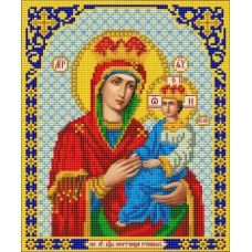 Ткань для вышивания бисером Пресвятая Богородица Споручница грешных, 20x25, Благовест