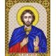 Ткань для вышивания бисером Святой Анатолий, 14x17, Благовест