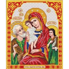 Ткань для вышивания бисером Святая Преподобная Мученица Евгения, 20x25, Благовест