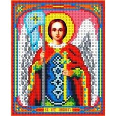 Ткань для вышивания бисером Святой Михаил, 13,5x16, Каролинка