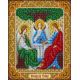 Набор для вышивания бисером Святая Троица, 20x25, Паутинка