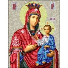 Набор для вышивания Иверская Богородица, 20x26, Вышиваем бисером