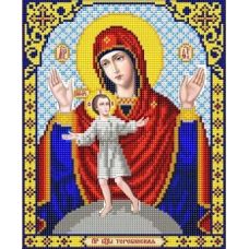 Ткань для вышивания бисером Пресвятая Богородица Теребинская, 20x25, Благовест