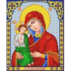Ткань для вышивания бисером Пресвятая Богородица Вододательница, 20x25, Благовест