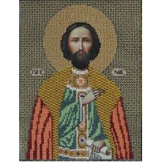 Набор для вышивания Святой Роман, 19x25, Вышиваем бисером