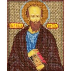 Набор для вышивания ювелирным бисером Святой Апостол Павел, 12x14,5, Кроше