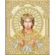Ткань для вышивания бисером Святая Надежда в жемчуге и золоте, 14x17, Благовест