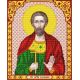 Ткань для вышивания бисером Святой Мученик Богдан, 20x25, Благовест