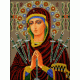 Набор для вышивания Богородица Семистрельная, 19,5x26,5, Вышиваем бисером