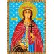 Ткань для вышивания бисером Святая Екатерина, 18x25, Каролинка