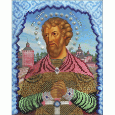 Набор для вышивания Святой Артем, 19x25, Вышиваем бисером