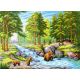 Рисунок на канве Лесной ручей, 40x50 (29x40), МП-Студия, СК-024
