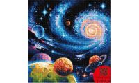 Алмазная мозаика Мозаика Иные миры, 40x40, полная выкладка, Риолис