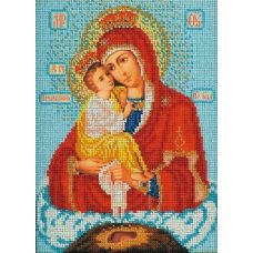 Набор для вышивания бисером Почаевская Богородица , 20x27, Кроше
