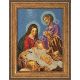 Рама для иконы Рождество Христово (Радуга бисера Кроше) , 19x26, Мир багета
