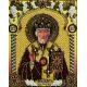 Набор для вышивания хрустальными камнями Святой Николай Чудотворец, 23,5x30,5, Хрустальные Грани