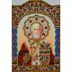 Набор для вышивания хрустальными камнями Святой Николай Чудотворец, 17,5x25, Хрустальные Грани