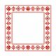 Набор для вышивания крестом Оберег Алатырь Крес салфетка, 45x45, Каролинка