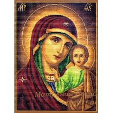 Набор для вышивания крестом Казанская Богородица, 37x49 (29x39), Матренин посад