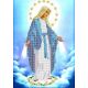 Ткань для вышивания бисером Дева Мария Непорочного зачатия, 17x24,5, Каролинка