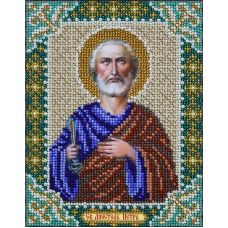 Набор для вышивания бисером Святой Пётр, 14x18, Паутинка