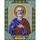 Набор для вышивания бисером Святой Пётр, 14x18, Паутинка