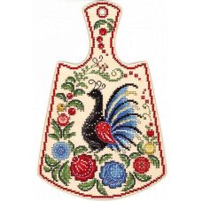 Набор для вышивания крестом Расписной павлин, 29x19, Щепка (МП-Студия)