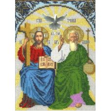 Набор для вышивания Новозаветная Троица, 19x24,5, Вышиваем бисером