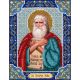 Набор для вышивания бисером Святой Илья, 14x18, Паутинка
