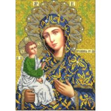 Набор для вышивания Богородица Иерусалимская, 19,5x25,5, Вышиваем бисером