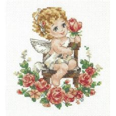 Набор для вышивания крестом День Ангела!, 12x15, Чудесная игла
