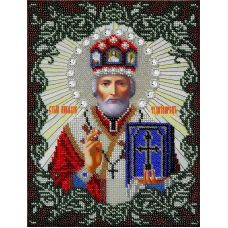 Набор для вышивания Святой Николай Угодник, 19x26,5, Вышиваем бисером