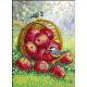 Набор для вышивания бисером Наливные яблочки, 28x38, Паутинка