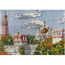 Набор для вышивания Новодевичий монастырь, 26x37, Вышиваем бисером