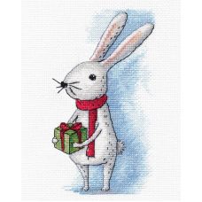 Набор для вышивания крестом Длинноухий заяц, 9x16, Овен