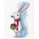 Набор для вышивания крестом Длинноухий заяц, 9x16, Овен