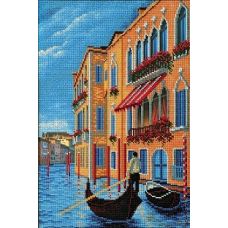 Набор для вышивания бисером Гранд Канал. Венеция, 26x38, Кроше