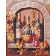 Набор для вышивания Натюрморт с вином, 26x32, Палитра