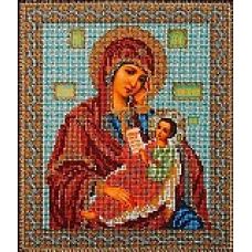 Набор для вышивания бисером Богородица Утоли Мои Печали, 20x24, Кроше