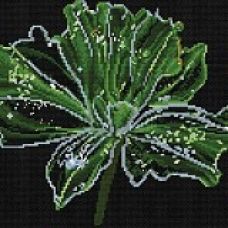 Набор для вышивания крестом Неоновый цветок, 33x36, Белоснежка