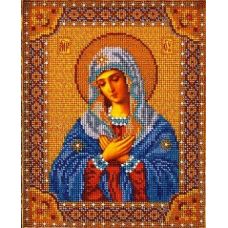 Набор для вышивания бисером Умиление Богородица, 20x25, Кроше