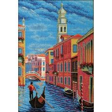 Набор для вышивания бисером Колоколбня Сан Марко. Венеция, 26x38, Кроше