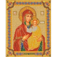 Набор для вышивания бисером Смоленская Богородица, 20x25, Кроше