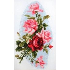 Набор для вышивания Розовый шик, 24x41, Палитра