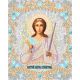 Ткань для вышивания бисером Святой Ангел Хранитель, 15x18, Конек