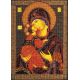 Набор для вышивания бисером Владимирская Богородица, 18x25, Кроше