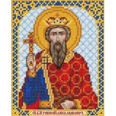 Ткань для вышивания бисером Святой Великий Князь Владимир, 14x17, Благовест